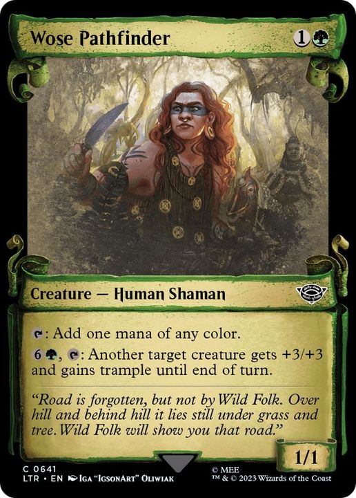 Wose Pathfinder in the group Magic the Gathering / Types / Creatures / Human at Proxyprinters.com (42607)