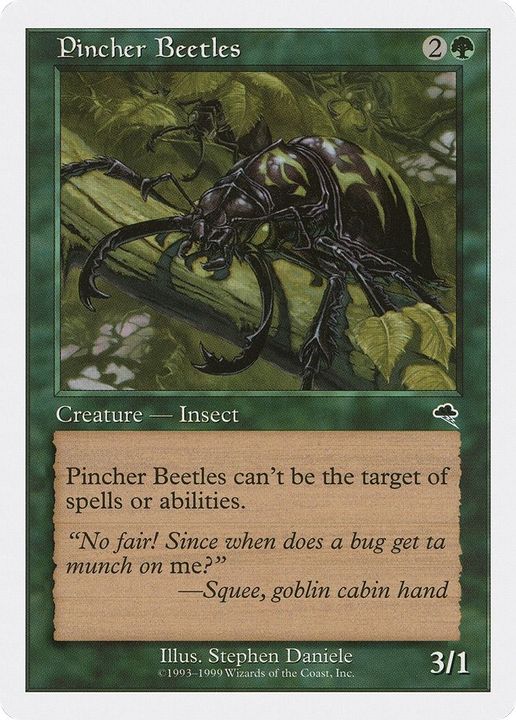 Pincher Beetles in the group Magic the Gathering / Types / Colors / Green at Proxyprinters.com (42613)