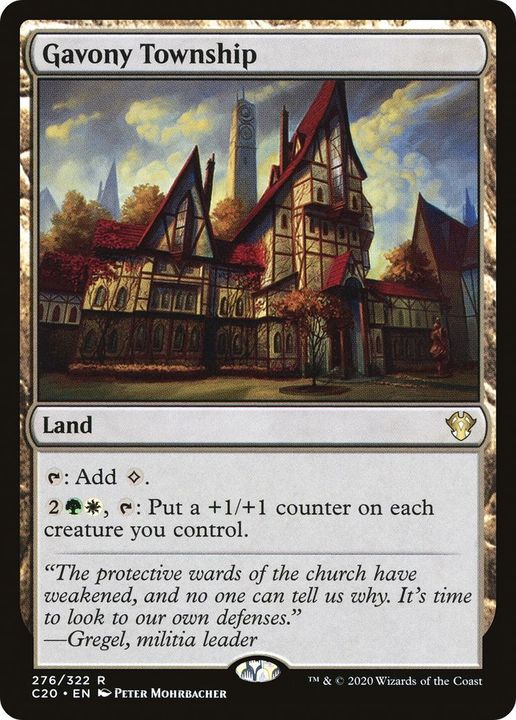 Gavony Township in the group Magic the Gathering / Sets / Commander 2020 at Proxyprinters.com (42645)