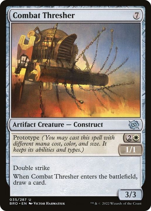 Combat Thresher in the group Magic the Gathering / Types / Colors / Colorless at Proxyprinters.com (42661)