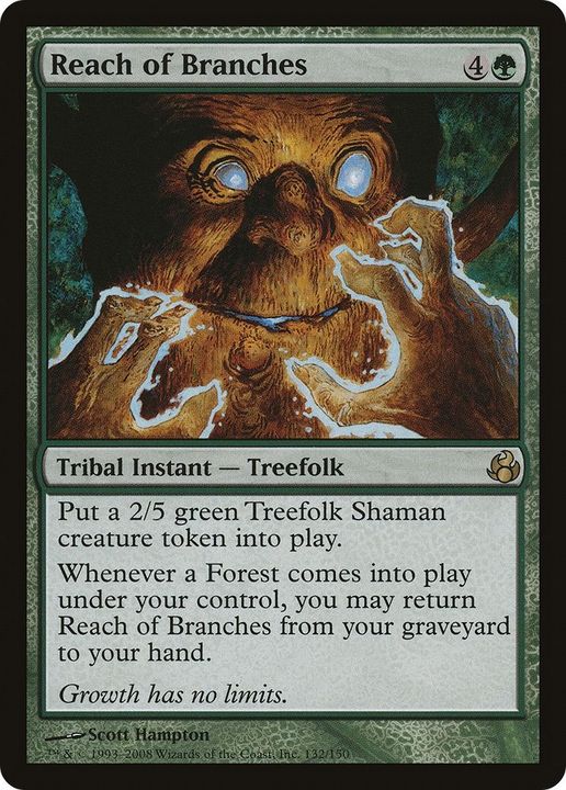 Reach of Branches in the group Magic the Gathering / Types / Colors / Green at Proxyprinters.com (42664)