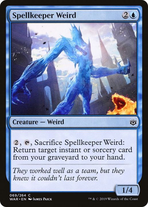 Spellkeeper Weird in the group Magic the Gathering / Types / Colors / Blue at Proxyprinters.com (42669)