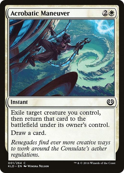 Acrobatic Maneuver in the group Magic the Gathering / Types / Colors / White at Proxyprinters.com (42706)