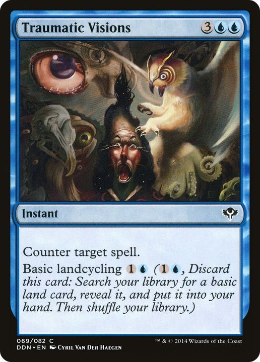 Traumatic Visions in the group Magic the Gathering / Types / Colors / Blue at Proxyprinters.com (4271)