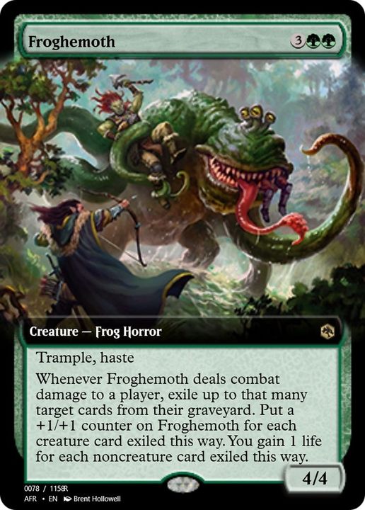 Froghemoth in the group Magic the Gathering / Types / Colors / Green at Proxyprinters.com (42720)