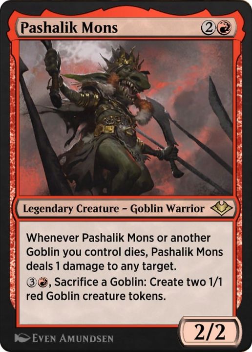 Pashalik Mons in the group Magic the Gathering / Types / Creatures / Warrior at Proxyprinters.com (42748)