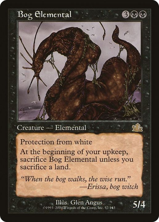 Bog Elemental in the group Magic the Gathering / Types / Colors / Black at Proxyprinters.com (42751)