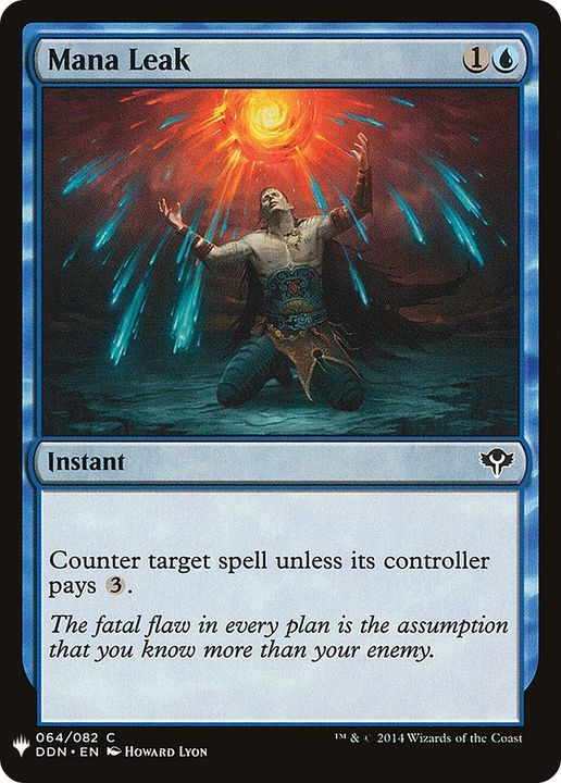 Mana Leak in the group Magic the Gathering / Types / Colors / Blue at Proxyprinters.com (4282)