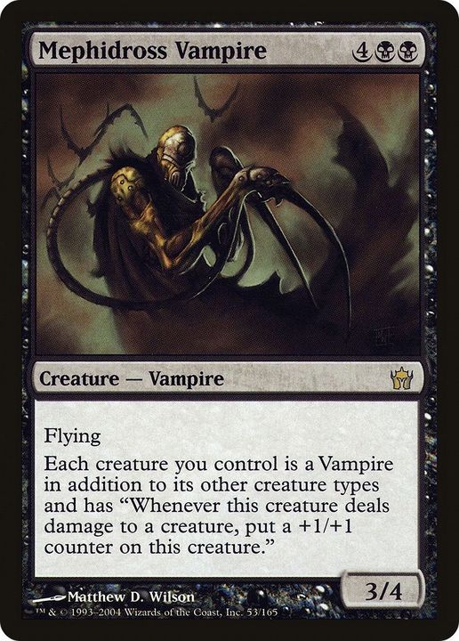 Mephidross Vampire in the group Magic the Gathering / Types / Colors / Black at Proxyprinters.com (42826)