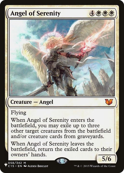 Angel of Serenity in the group Magic the Gathering / Sets / The List at Proxyprinters.com (4283)