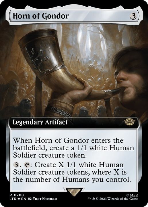 Horn of Gondor in the group Magic the Gathering / Types / Artifacts / Legendary Artifact at Proxyprinters.com (42854)