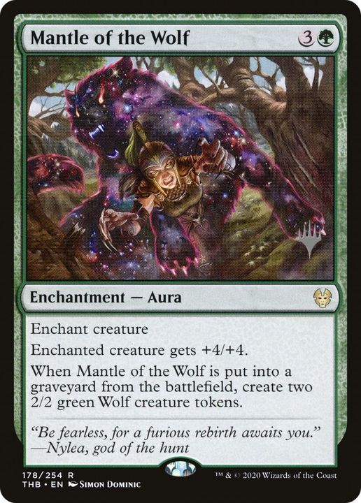 Mantle of the Wolf in the group Magic the Gathering / Types / Colors / Green at Proxyprinters.com (42864)