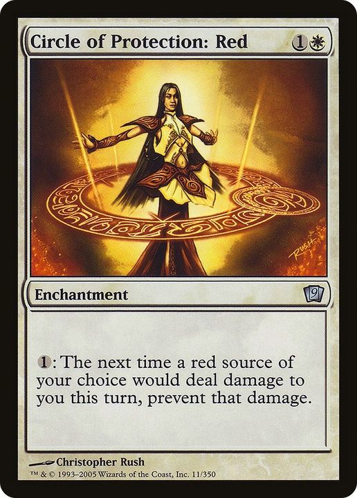 Circle of Protection: Red in the group Magic the Gathering / Types / Enchantment / Enchantment at Proxyprinters.com (42870)