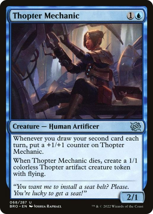 Thopter Mechanic in the group Magic the Gathering / Types / Creatures / Human at Proxyprinters.com (42872)