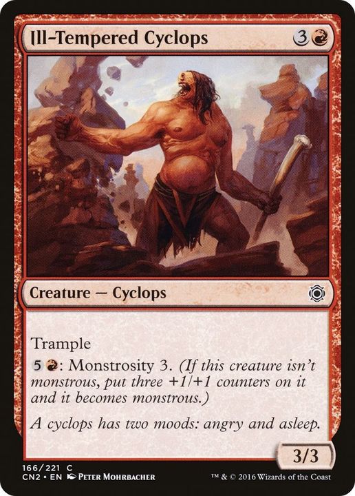 Ill-Tempered Cyclops in the group Magic the Gathering / Sets / Conspiracy: Take the Crown at Proxyprinters.com (42902)