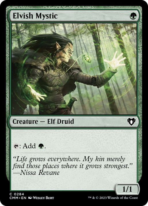 Elvish Mystic in the group Magic the Gathering / Types / Creatures / Elf at Proxyprinters.com (42903)