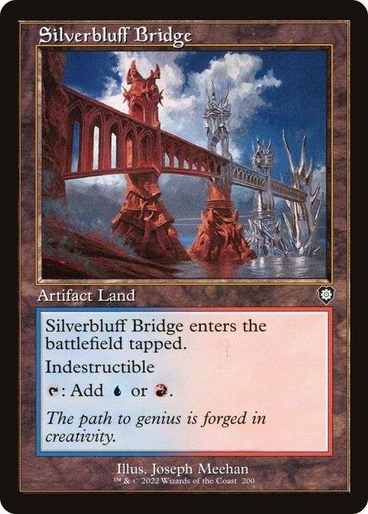 Silverbluff Bridge in the group Magic the Gathering / Types / Colors / Colorless at Proxyprinters.com (42909)