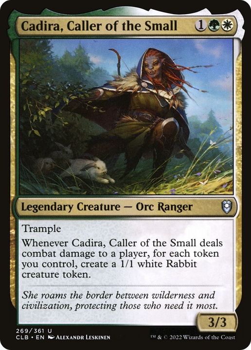 Cadira, Caller of the Small in the group Magic the Gathering / Types / Colors / Multicolors / G, W at Proxyprinters.com (42917)