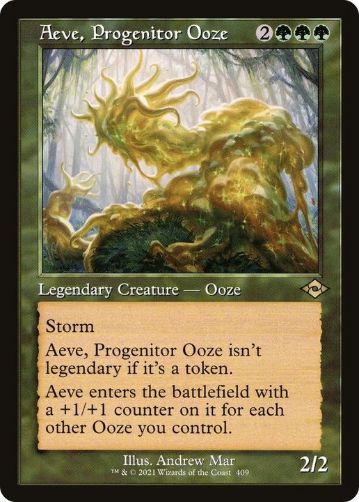 Aeve, Progenitor Ooze in the group Magic the Gathering / Types / Colors / Green at Proxyprinters.com (42923)