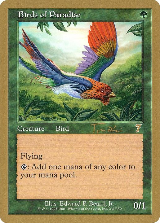 Birds of Paradise in the group Magic the Gathering / Types / Colors / Green at Proxyprinters.com (42930)