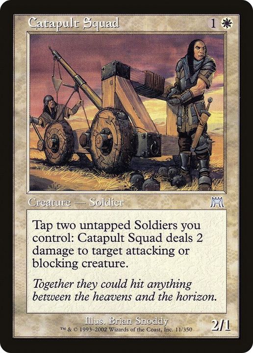 Catapult Squad in the group Magic the Gathering / Types / Creatures / Human at Proxyprinters.com (42936)