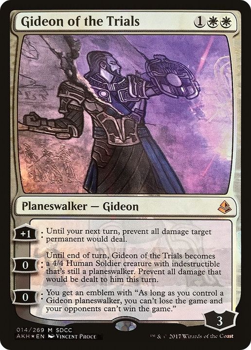 Gideon of the Trials in the group Magic the Gathering / Sets / San Diego Comic-Con 2017 at Proxyprinters.com (42937)