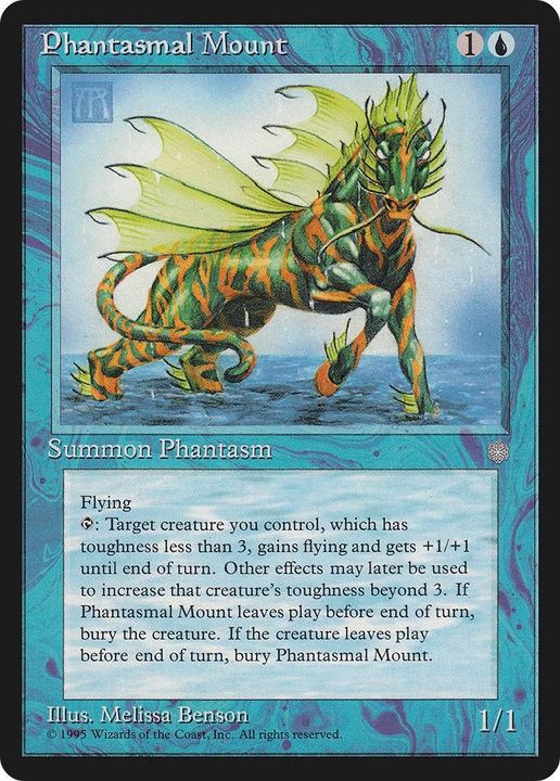 Phantasmal Mount in the group Magic the Gathering / Types / Colors / Blue at Proxyprinters.com (42949)