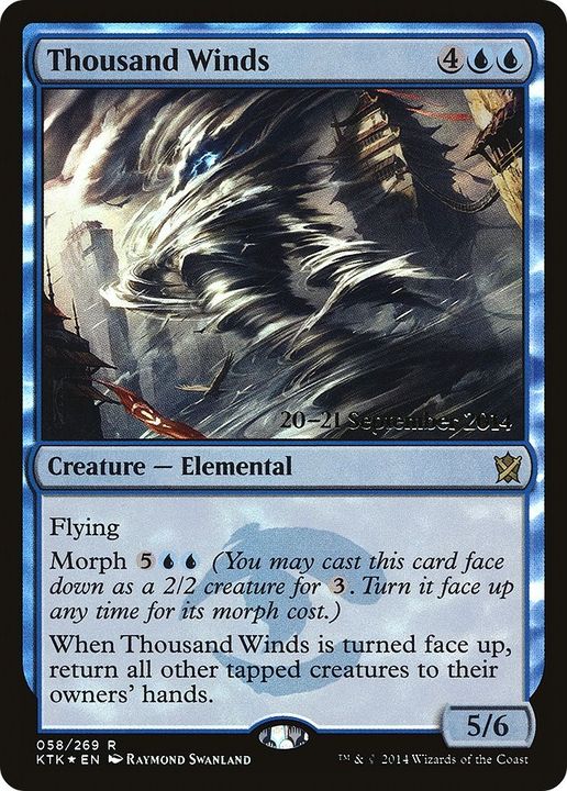 Thousand Winds in the group Magic the Gathering / Types / Colors / Blue at Proxyprinters.com (42959)