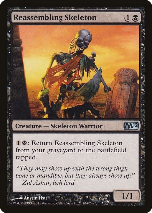 Reassembling Skeleton in the group Magic the Gathering / Sets / Magic 2013 at Proxyprinters.com (42972)