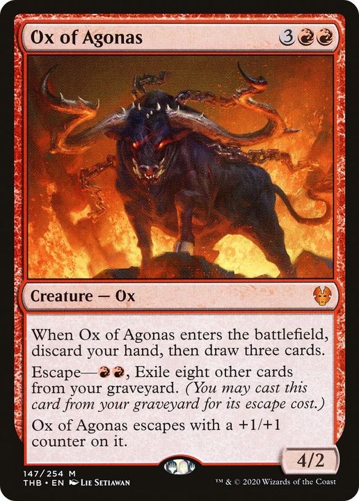 Ox of Agonas in the group Magic the Gathering / Sets / Theros Beyond Death at Proxyprinters.com (42986)