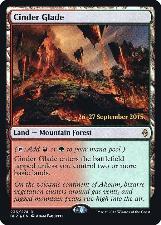 Cinder Glade in the group Magic the Gathering / Sets / Battle Royale Box Set at Proxyprinters.com (42997)