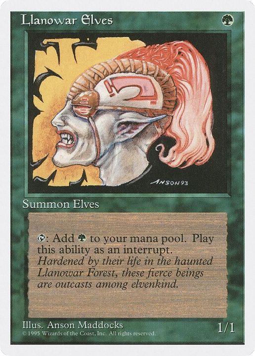 Llanowar Elves in the group Magic the Gathering / Types / Creatures / Elf at Proxyprinters.com (43012)