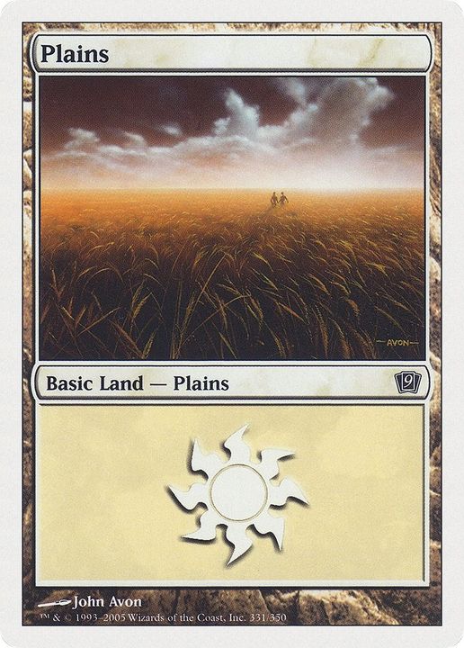 Plains in the group Magic the Gathering / Sets / Ninth Edition at Proxyprinters.com (43024)