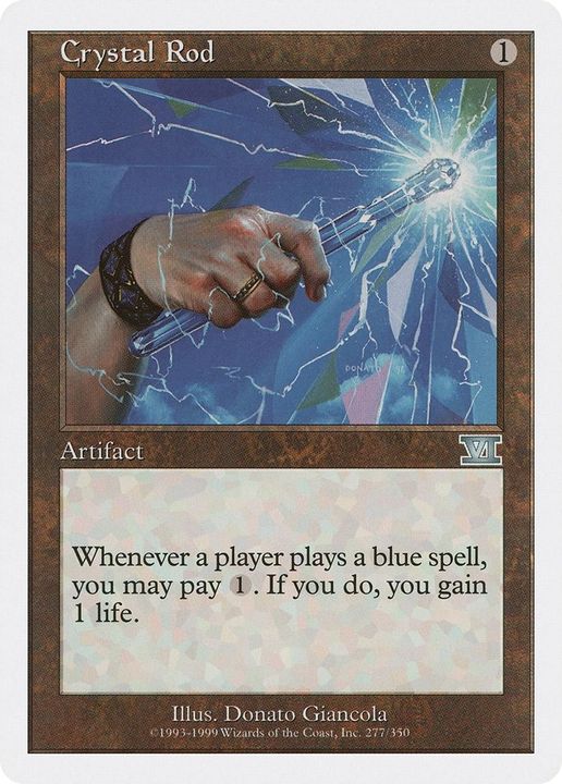 Crystal Rod in the group Magic the Gathering / Types / Artifacts / Artifact at Proxyprinters.com (43040)