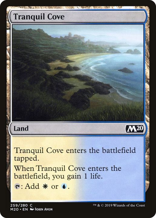 Tranquil Cove in the group Magic the Gathering / Sets / Core Set 2020 at Proxyprinters.com (43054)