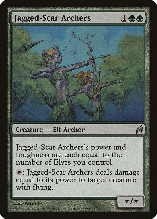 Jagged-Scar Archers in the group Magic the Gathering / Sets / Lorwyn at Proxyprinters.com (43059)