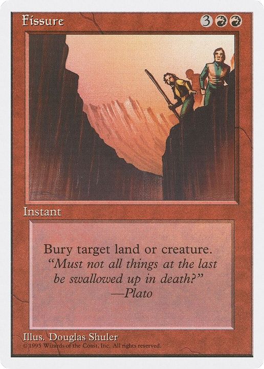 Fissure in the group Magic the Gathering / Types / Colors / Red at Proxyprinters.com (43065)