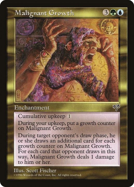 Malignant Growth in the group Magic the Gathering / Types / Enchantment / Enchantment at Proxyprinters.com (43076)