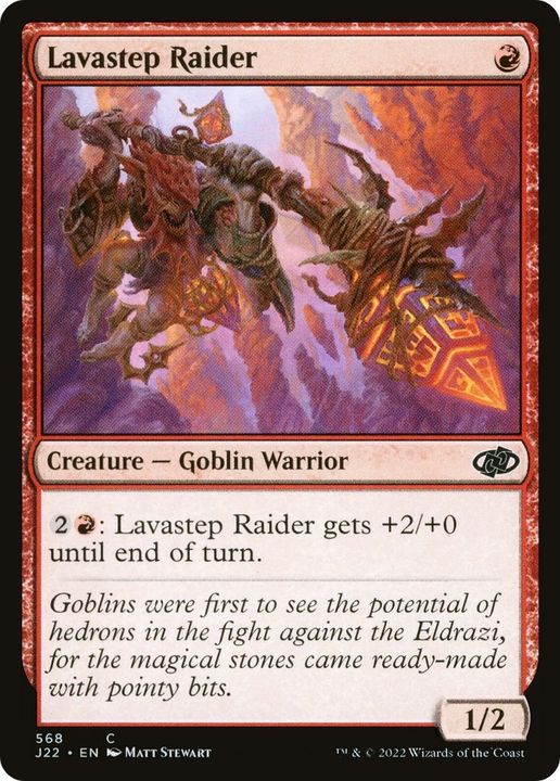 Lavastep Raider in the group Magic the Gathering / Sets / Jumpstart 2022 at Proxyprinters.com (43100)