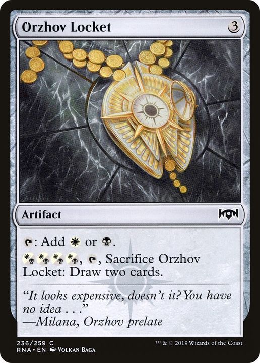 Orzhov Locket in the group Magic the Gathering / Sets / Ravnica Remastered at Proxyprinters.com (43107)