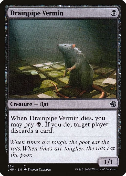 Drainpipe Vermin in the group Magic the Gathering / Sets / Jumpstart at Proxyprinters.com (43108)