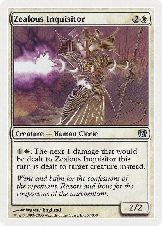 Zealous Inquisitor in the group Magic the Gathering / Types / Creatures / Human at Proxyprinters.com (43110)