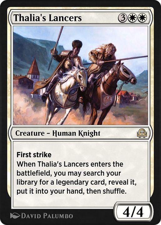 Thalia's Lancers in the group Magic the Gathering / Sets / Shadows over Innistrad Remastered at Proxyprinters.com (43135)