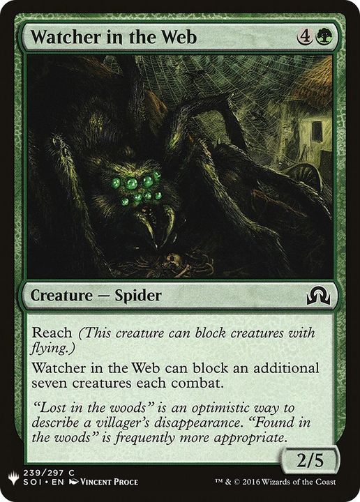 Watcher in the Web in the group Magic the Gathering / Sets / The List at Proxyprinters.com (4314)