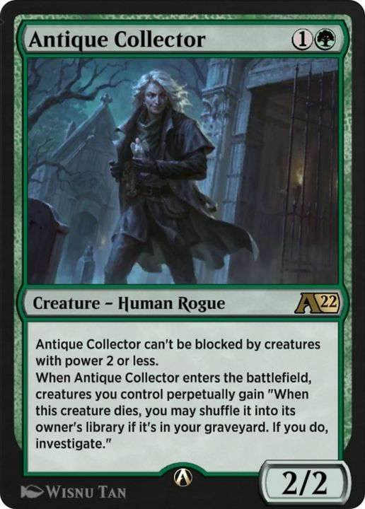 Antique Collector in the group Magic the Gathering / Types / Creatures / Human at Proxyprinters.com (43149)