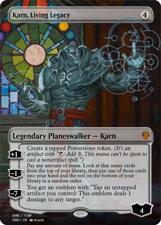 Karn, Living Legacy in the group Singles at Proxyprinters.com (43157)