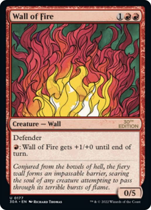 Wall of Fire in the group Singles at Proxyprinters.com (43163)