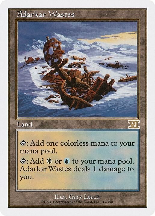 Adarkar Wastes in the group Magic the Gathering / Types / Colors / Colorless at Proxyprinters.com (43170)