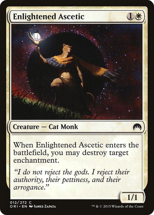 Enlightened Ascetic in the group Magic the Gathering / Types / Colors / White at Proxyprinters.com (43176)