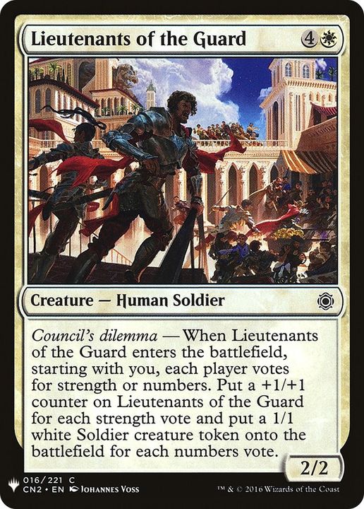 Lieutenants of the Guard in the group Singles at Proxyprinters.com (43184)